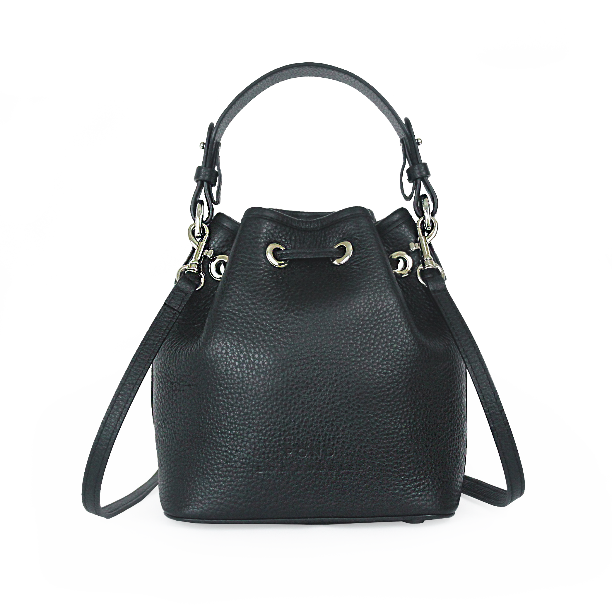 Le Poche Bucket Bag - Black