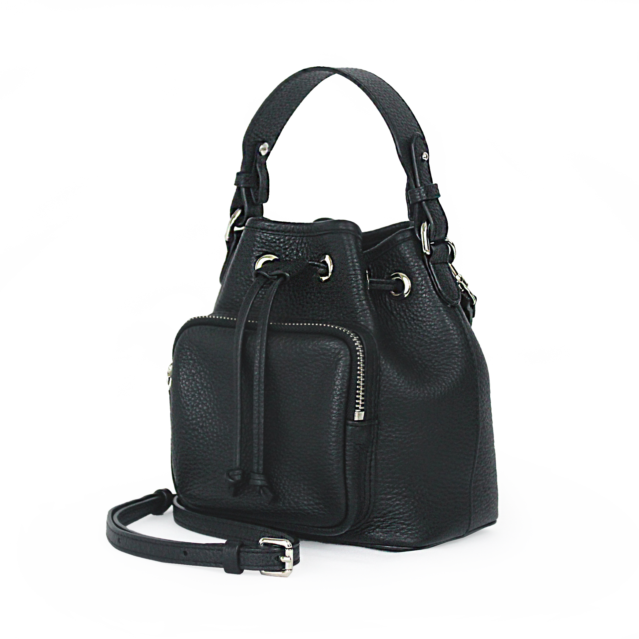Le Poche Bucket Bag - Black