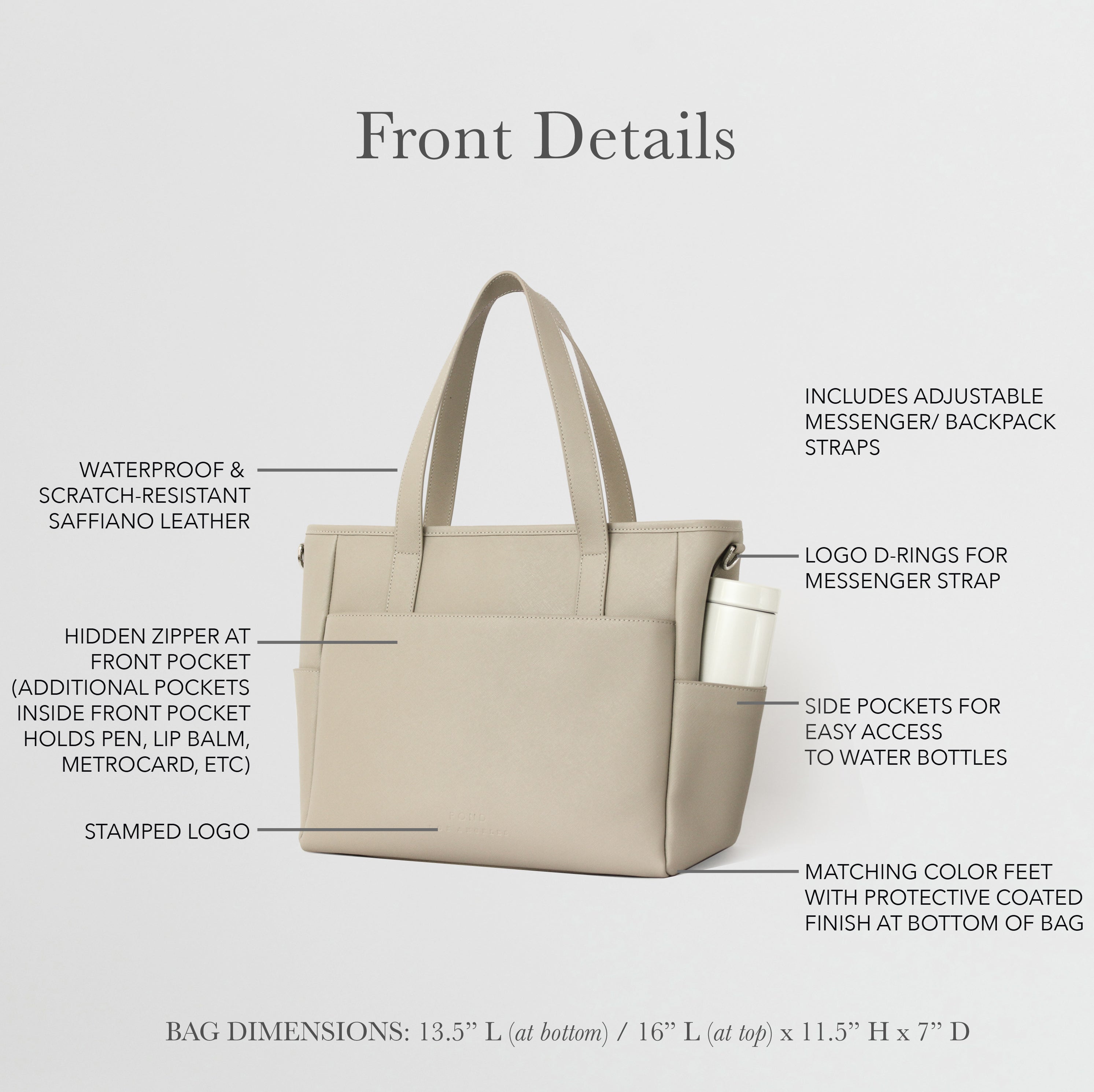Transform Tote - Stone